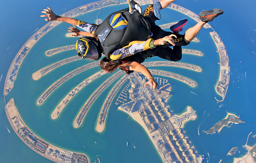 SKY DIVE AT PALM